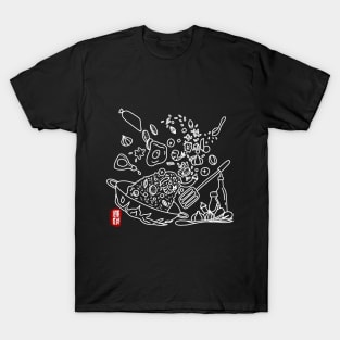 fried rice (white) T-Shirt